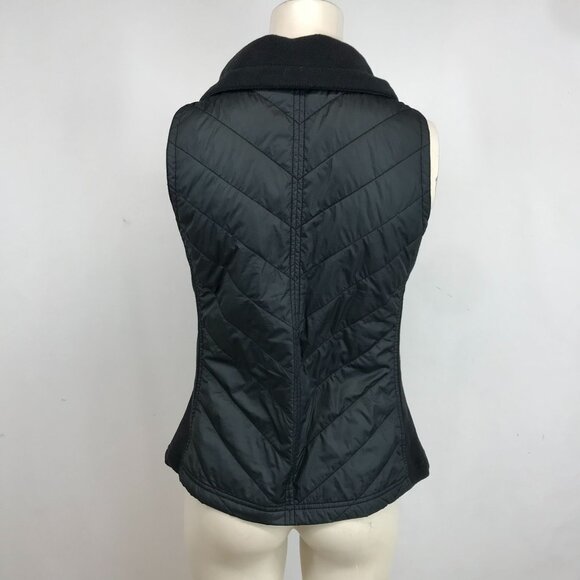 COLUMBIA -WOMEN'S XS - BLACK QUILTED FULL ZIP POLYESTER VEST - Picture 5 of 8